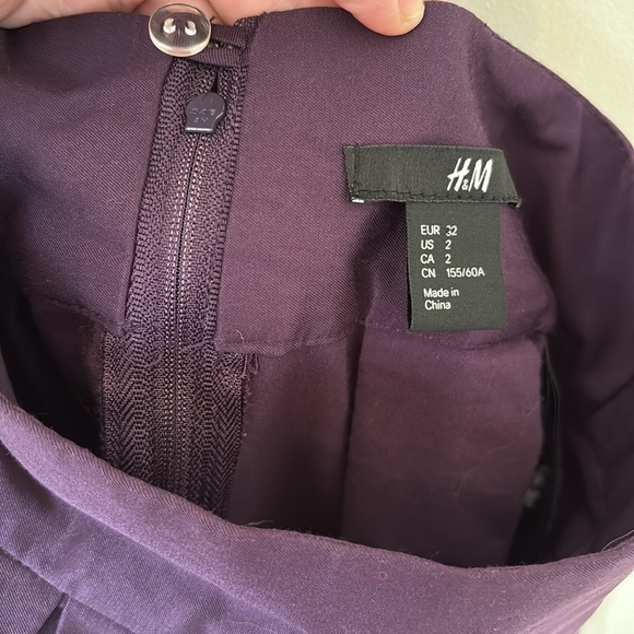 NWOT H&M Pleated Skater Skirt - Picture 6 of 10